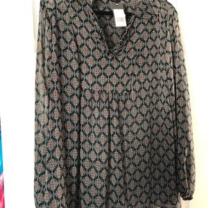 Women’s XXL sheer top